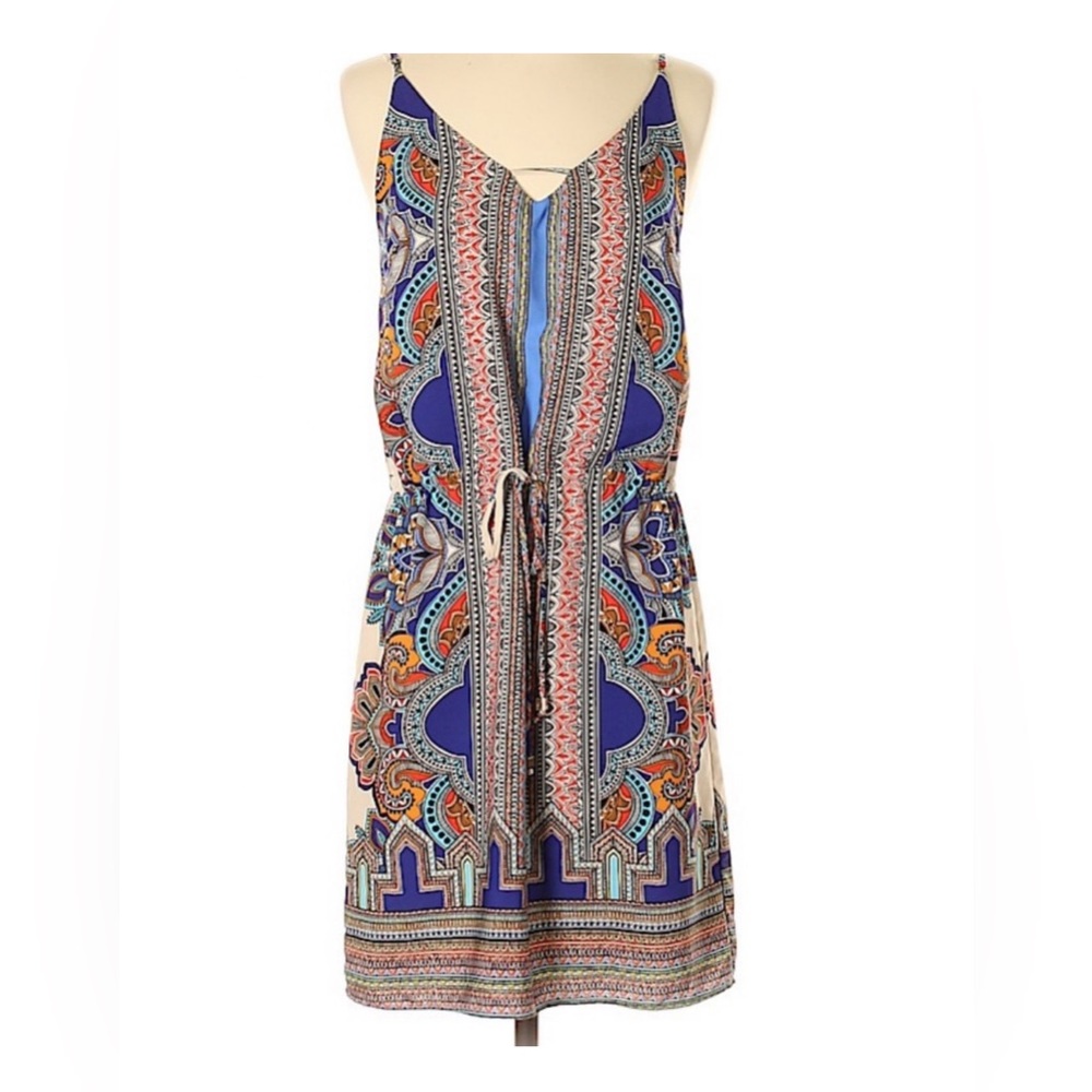 Greylin Paisley Strapless Dress